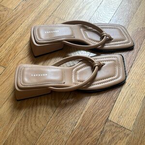 Topshop low heeled sandals